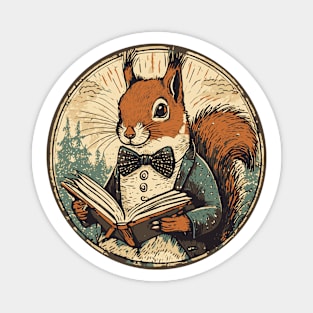 Distinguished Squirrel Magnet